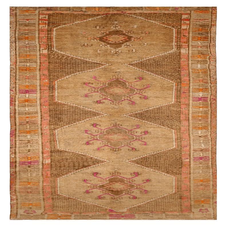 Türkei Anatoly Area Rugs - Wolle Brown Orange Pink Taupe - 93002