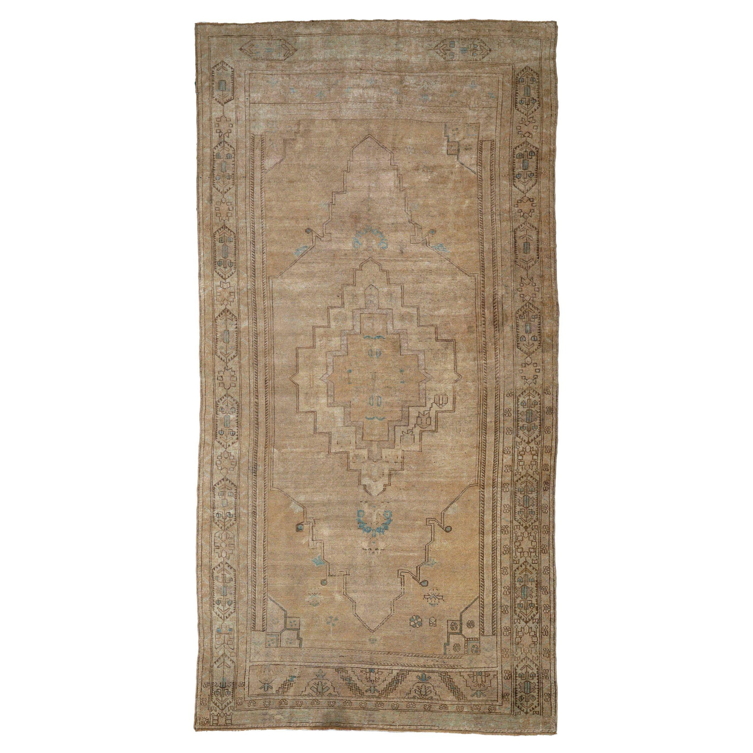Türkei Anatoly Bereich Teppiche - Wolle Brown Taupe Design - 92884