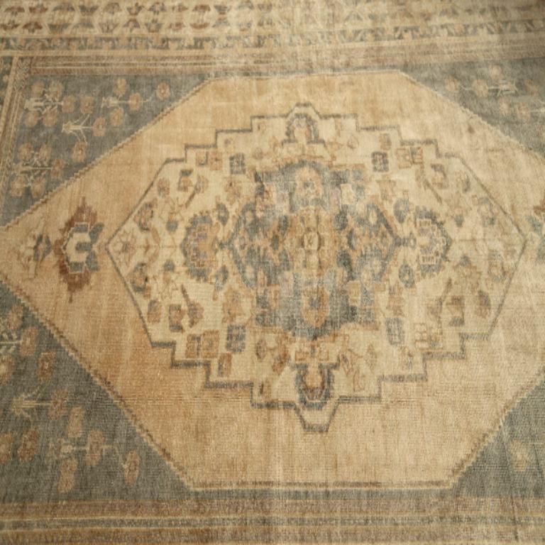 Türkische Anatoly-Teppiche - Wolle Grau Elfenbein Taupe Design - 92958 im Angebot 1
