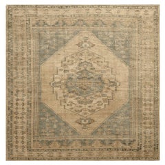 Türkische Anatoly-Teppiche - Wolle Grau Elfenbein Taupe Design - 92958