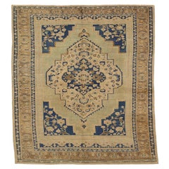 Turkey Anatoly-Teppiche aus Wolle in Grün, Elfenbein, Marineblau und Design - 92840