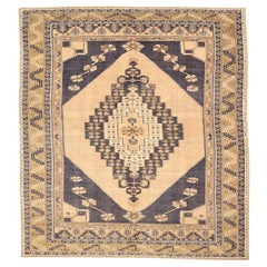 Türkische Anatoly-Teppiche - Wolle Grün Elfenbein Purpel Design - 92839