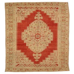 Türkische Anatoly-Teppiche - Wolle Grün Elfenbein Rot Design - 92828