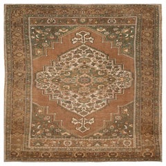 Turkey Anatoly Area Rugs - Wool Green Ivory Terracotta Design - 92931