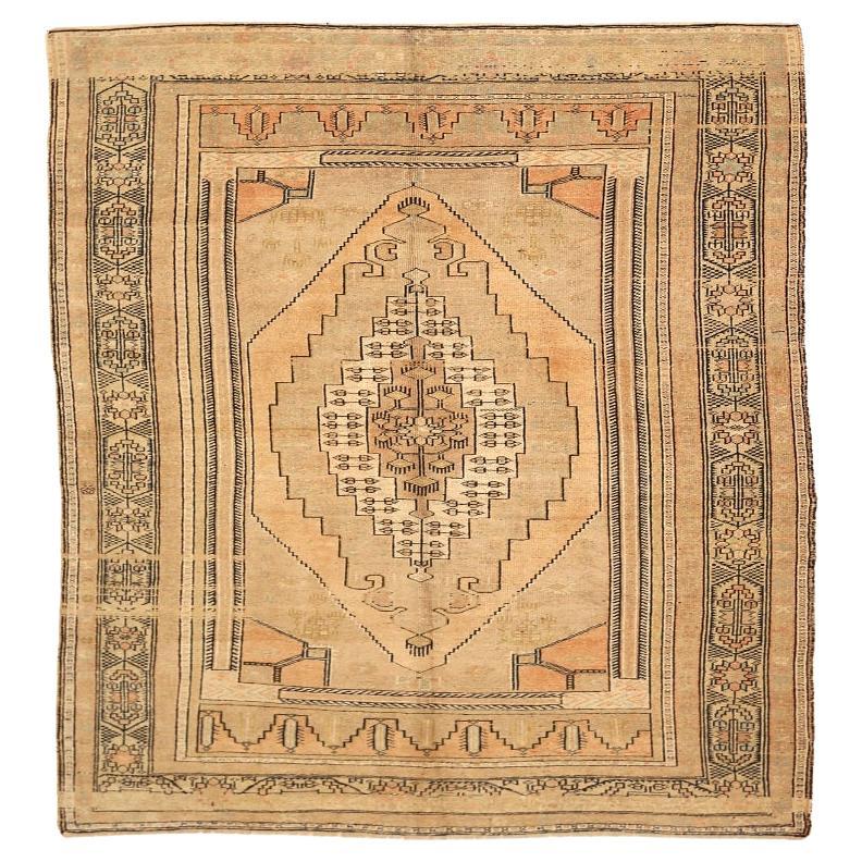 Turkey Anatoly-Teppiche - Wolle Elfenbein Rosa Taupe Design - 92821