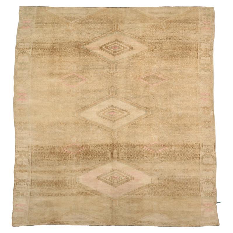 Turkey Anatoly-Teppiche - Wolle Elfenbein Rosa Taupe Design - 92849