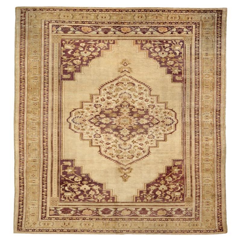 Türkische Anatoly-Teppiche - Wolle Elfenbeinrot Design - 92814