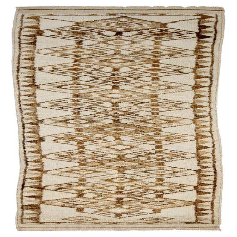 Tapis de course Turkey Anatoly - Laine Brown Ivory Design - 93192