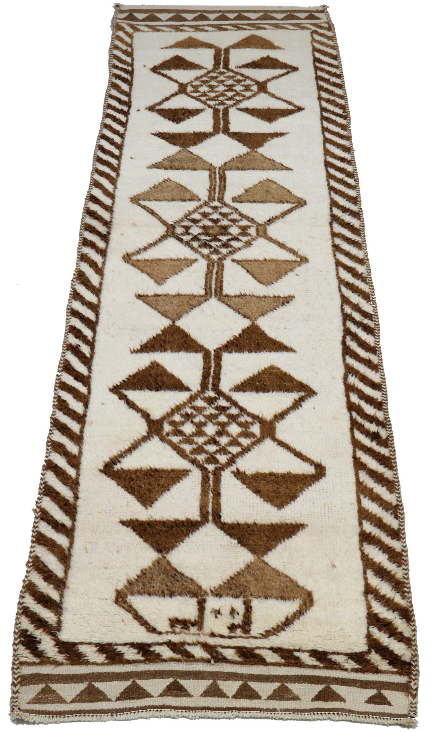 Discover the elegance of Turkey Anatoly featuring Runner Rug in Circa 1940. Designed with Wool and BrownIvory, this exclusive design is perfect for enhancing your space.