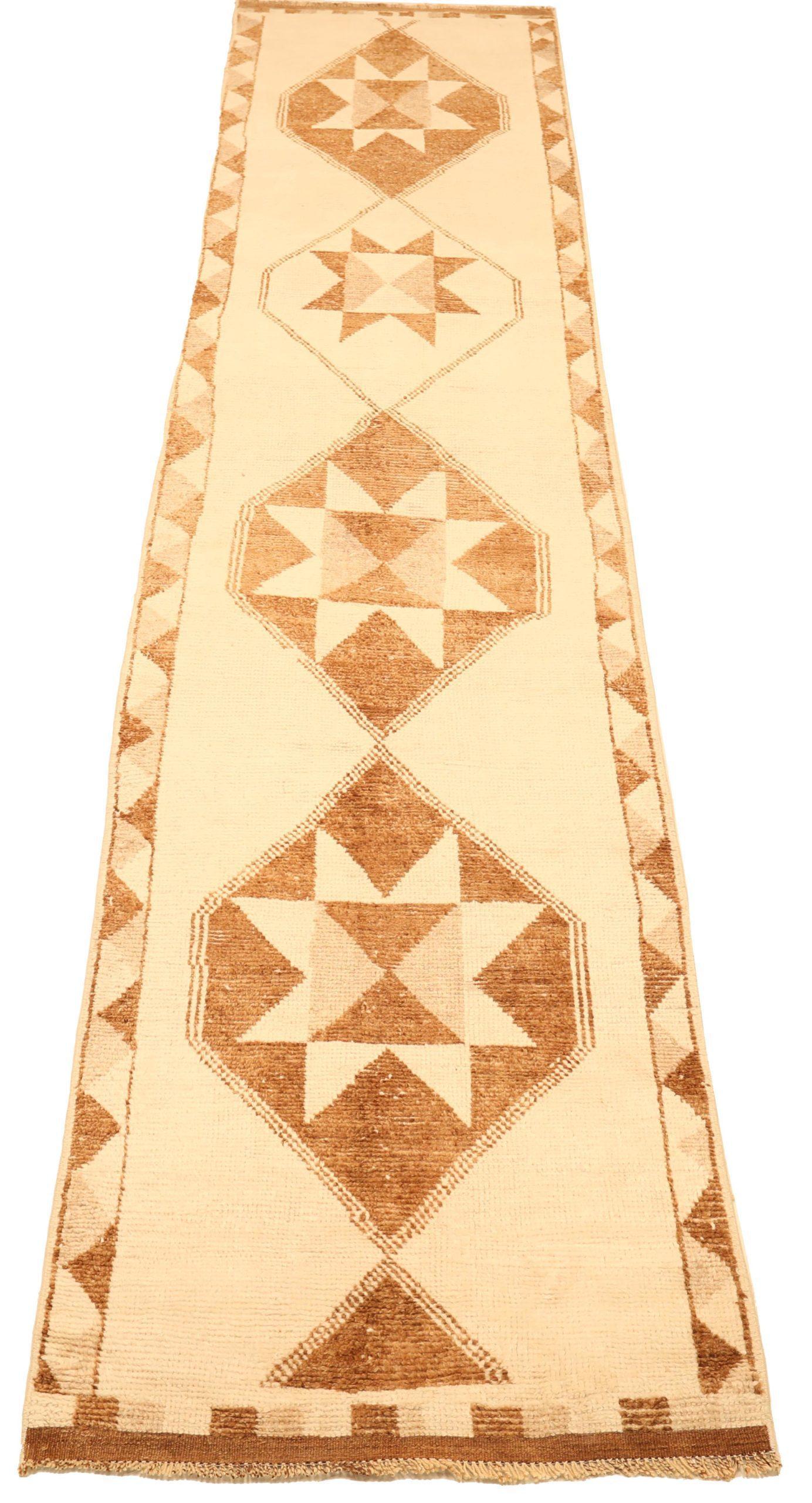 Discover the elegance of Turkey Anatoly featuring Runner Rug in Circa 1940. Designed with Wool and BrownIvory, this exclusive design is perfect for enhancing your space.
