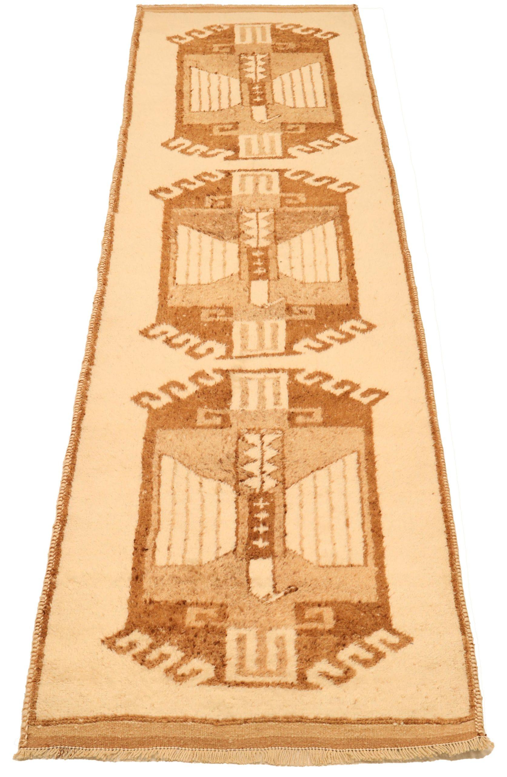 Discover the elegance of Turkey Anatoly featuring Runner Rug in Circa 1940. Designed with Wool and BrownIvory, this exclusive design is perfect for enhancing your space.