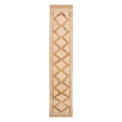 Tapis de course Turkey Anatoly - Laine Brown Ivory Design - 93356