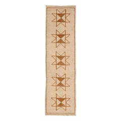 Tapis de course Turkey Anatoly - Laine Brown Ivory Design - 93380