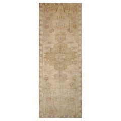 Tappeto Anatoly Runner - Lana Marrone Avorio Purpel Design - 93034