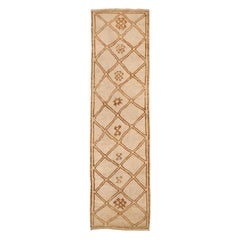 Tappeto Anatoly Runner della Turchia - Design in lana e avorio - 93368