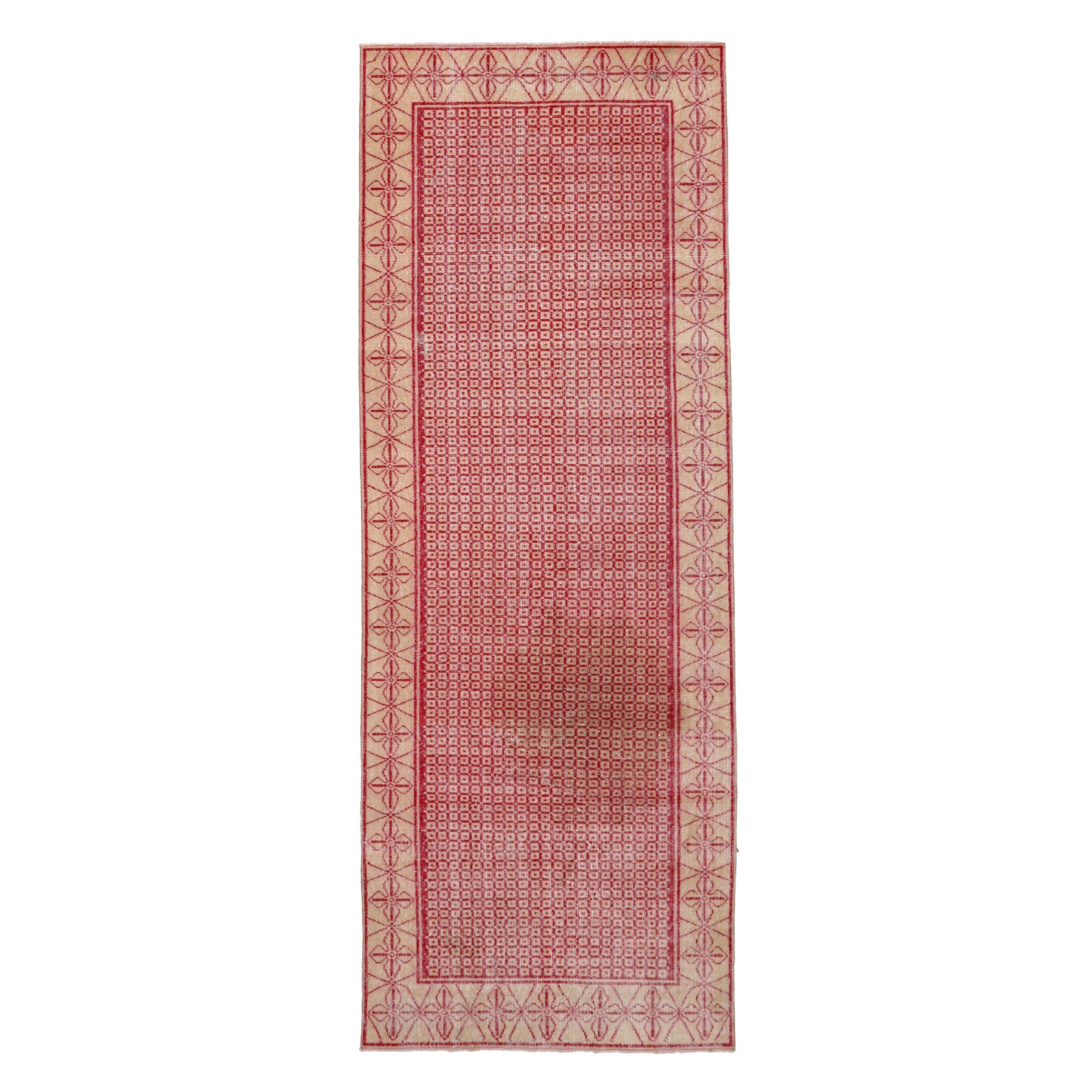 Turquía Anatoly Alfombra - Lana Diseño Rojo Marfil - 93191 en venta