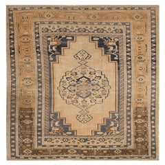Türkei Anatoly Small Rug - Wolle Schwarz Braun Elfenbein Design - 92983