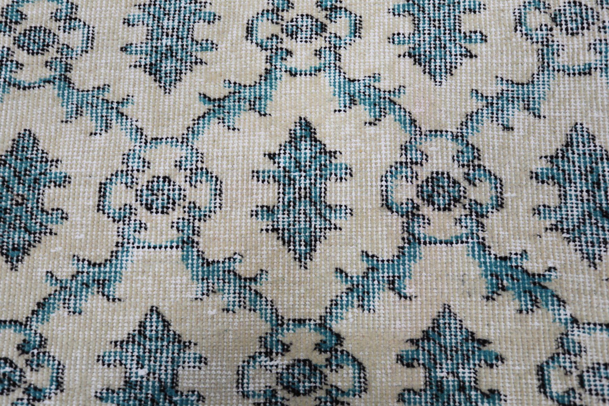 Turkish Turkey Anatoly Small Rug - Wool Black Taupe Design - 93085 For Sale