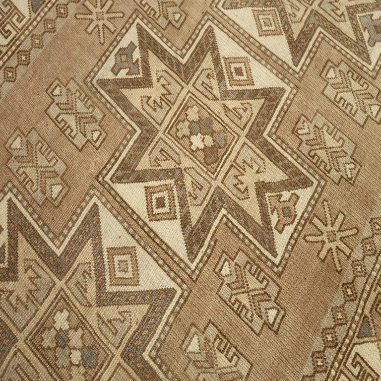 Türkei Anatoly Small Teppich - Wolle Braun Elfenbein Design - 92999 (Türkisch) im Angebot