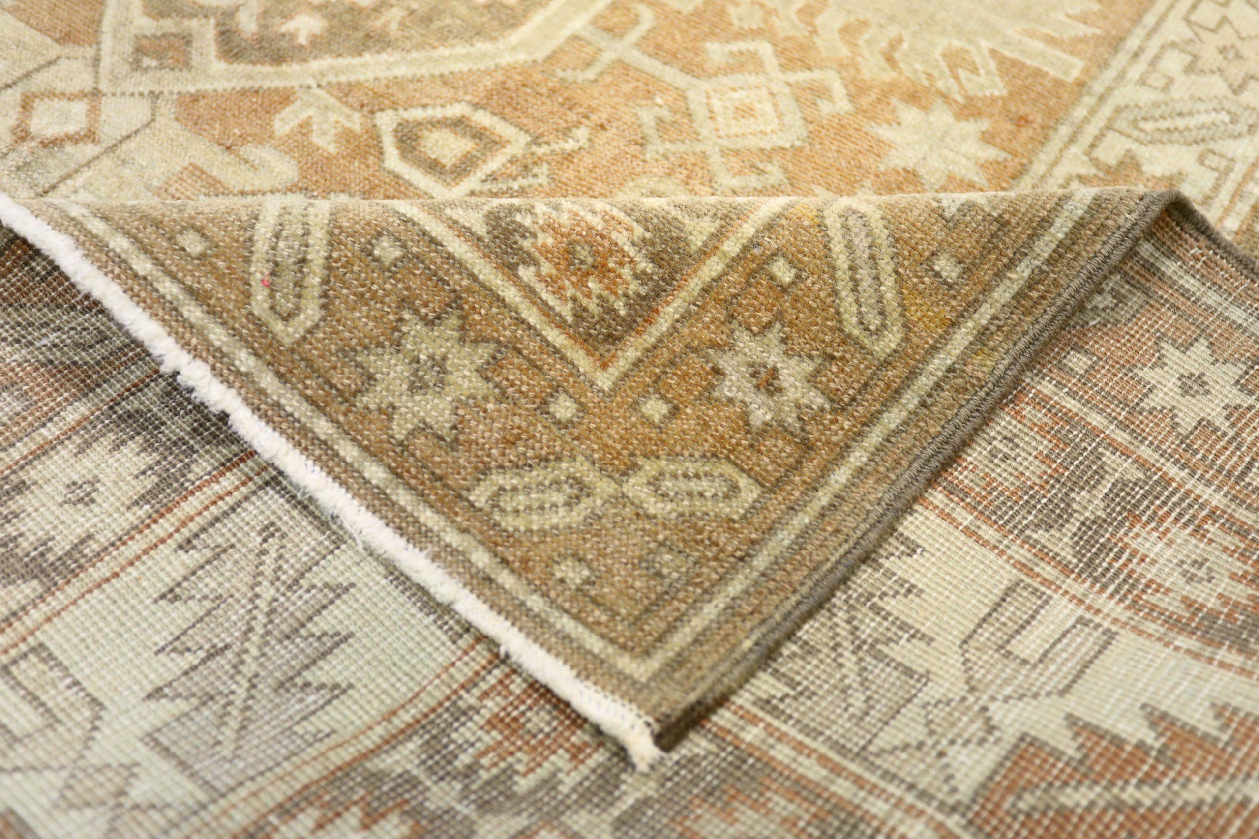 Tappeto Turkey Anatoly Small - Lana Marrone Avorio Design - 93136 In condizioni ottime in vendita a Dallas, TX