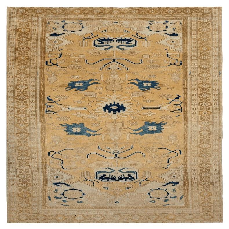 Türkei Anatoly Small Rug - Wolle Brown Elfenbein Gelb Design - 92939