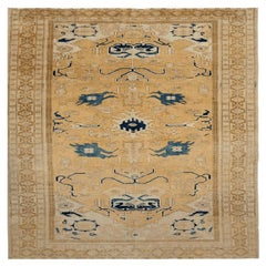 Türkei Anatoly Small Rug - Wolle Brown Elfenbein Gelb Design - 92939