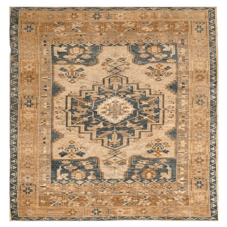 Tappeto Turkey Anatoly Small - Lana Grigio Avorio Arancione - 92982