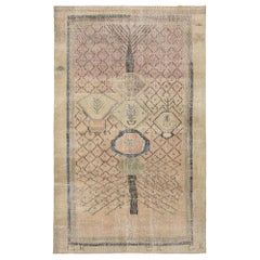Tappeto Turkey Anatoly Small - Lana Avorio Design Rosa - 93056