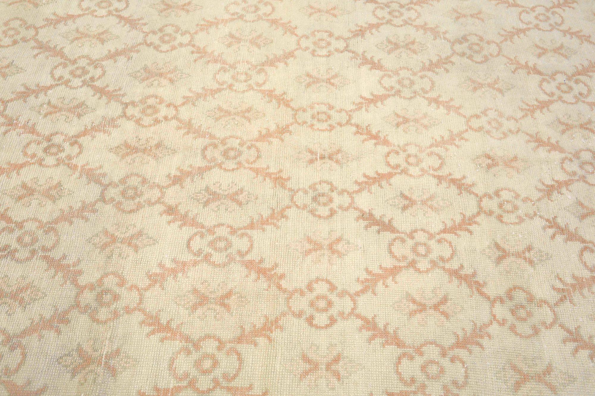 Discover the elegance of Turkey Anatoly featuring Small Rug in Circa 1940. Designed with Wool and IvoryPink, this exclusive design is perfect for enhancing your space.