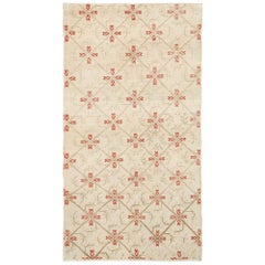 Tappeto Turkey Anatoly Small - Lana Avorio Rosso Design - 93076