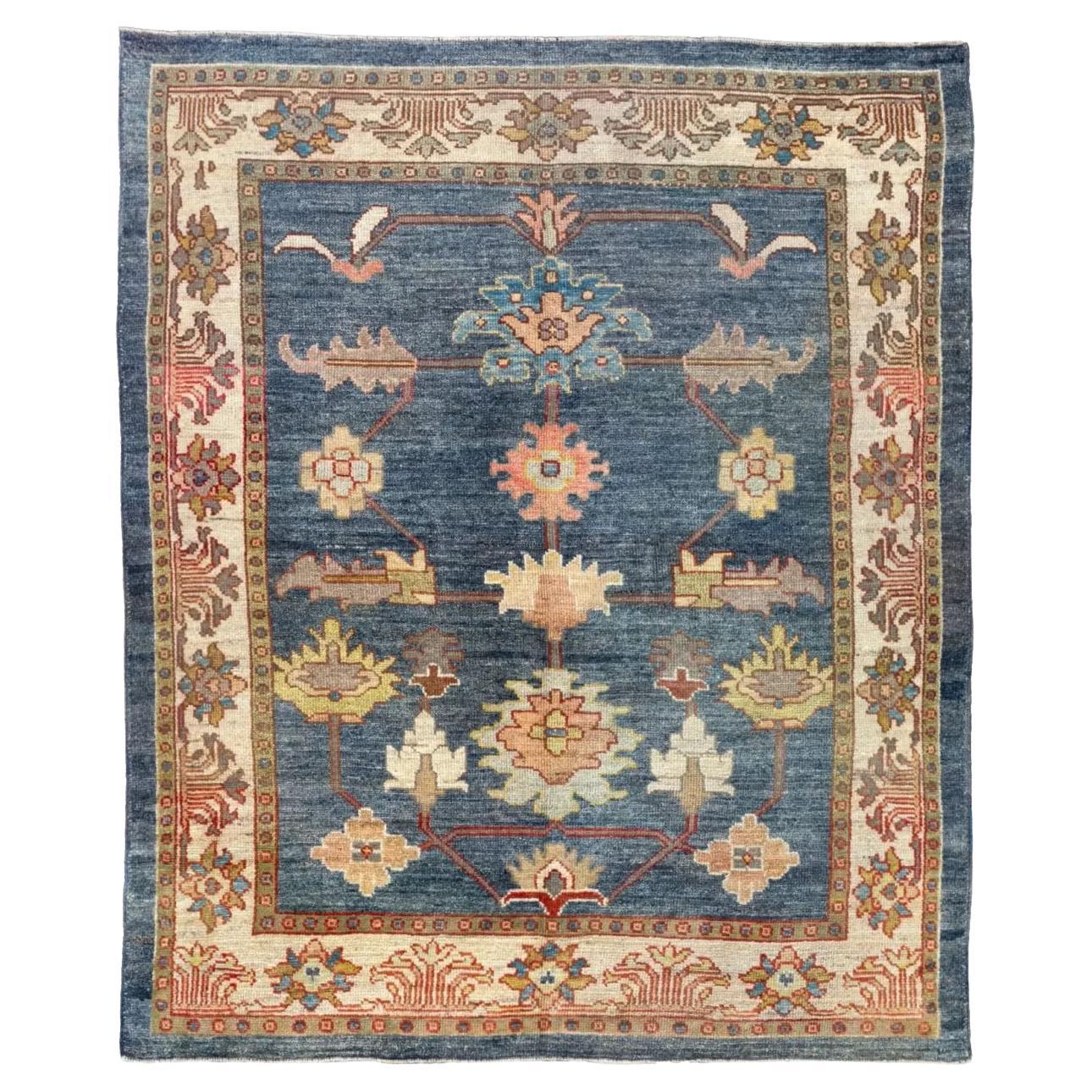 Tappeto per l'area della Turchia - Design/One - Blu marino in vendita