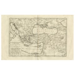 Turkey in Europe 
Asia – Ottoman Lands by Bonne c.1780