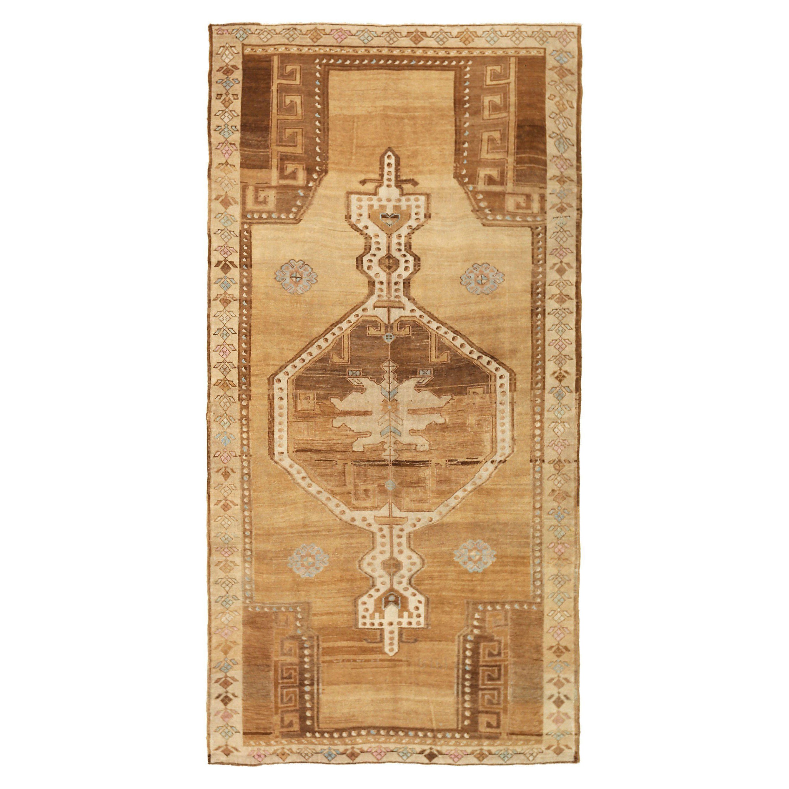 Türkei Kars Area Rugs - Wolle Brown Elfenbein Design - 92760