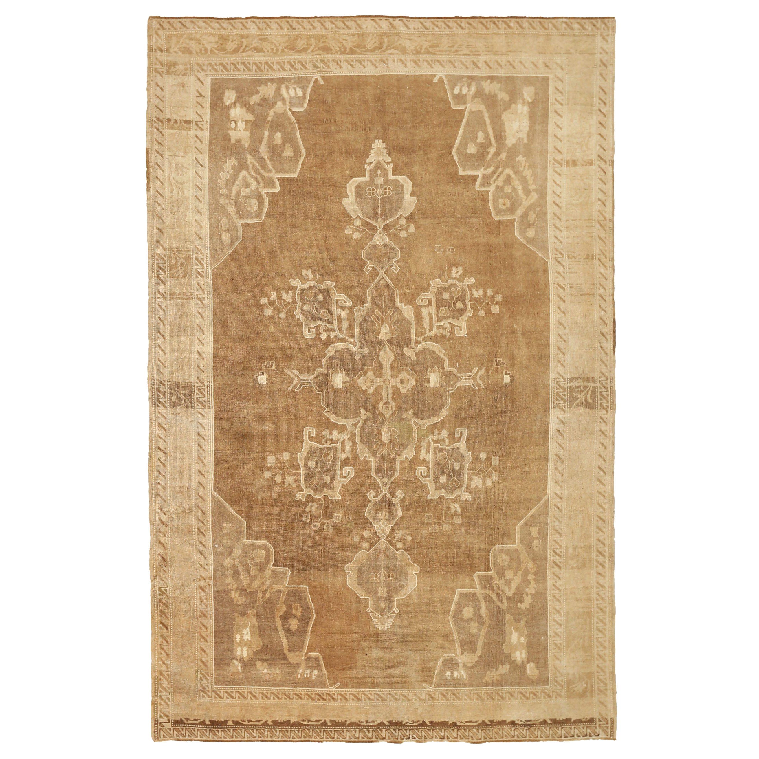 Türkei Kars Area Rugs - Wolle Brown Elfenbein Design - 92768