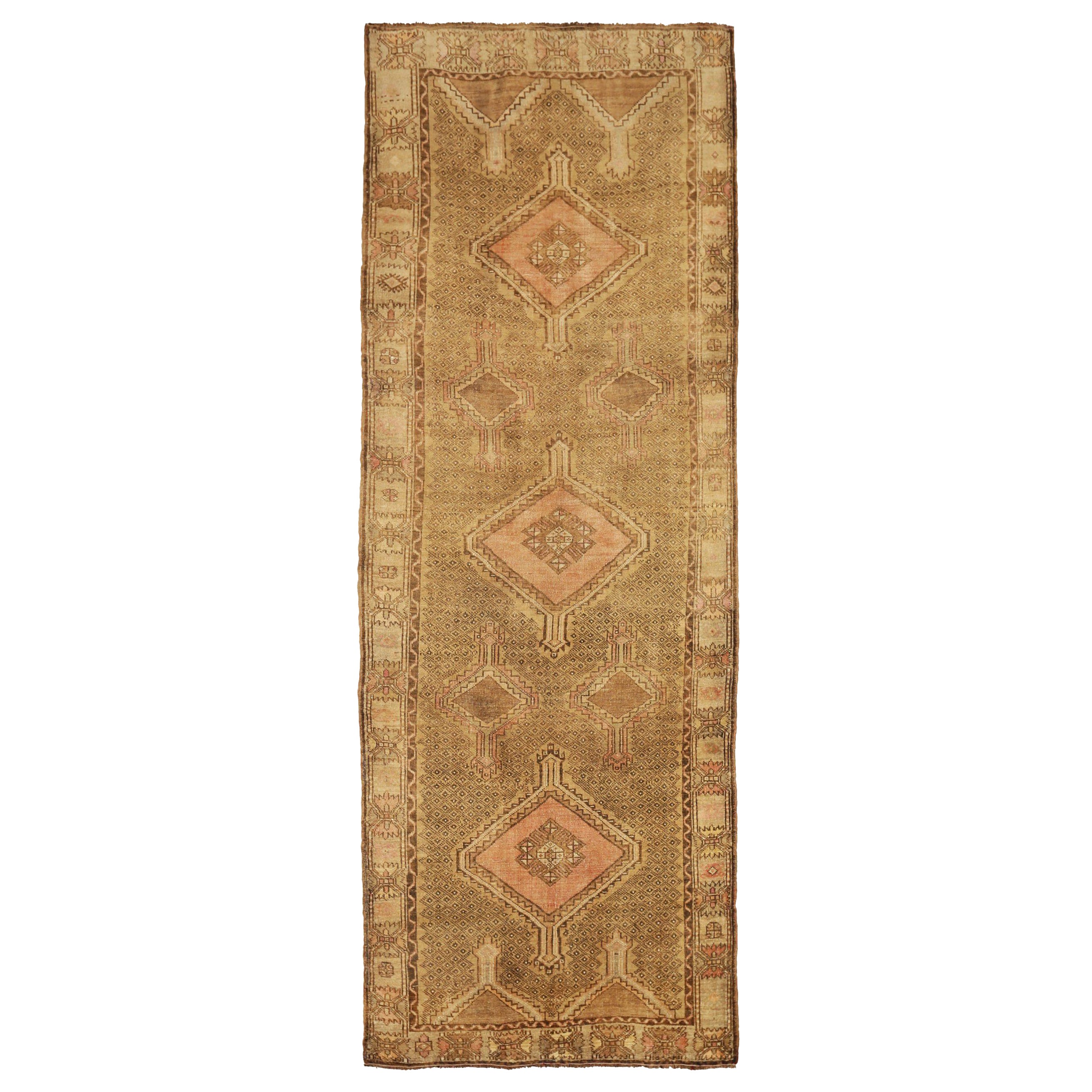 Türkei Kars Area Rugs - Wolle Brown Pink Design - 92767