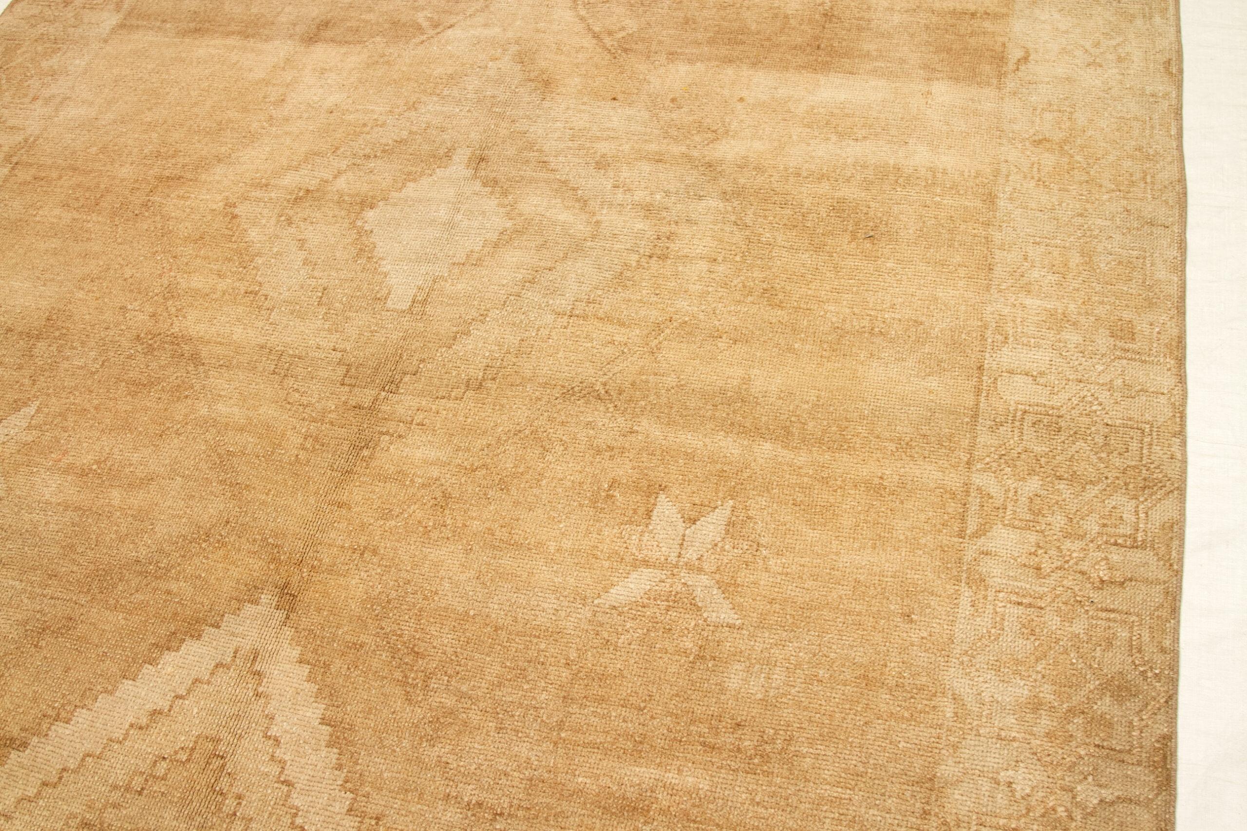 Türkei Kars Area Rugs - Wolle Brown Taupe Design - 92676 im Zustand „Hervorragend“ im Angebot in Dallas, TX