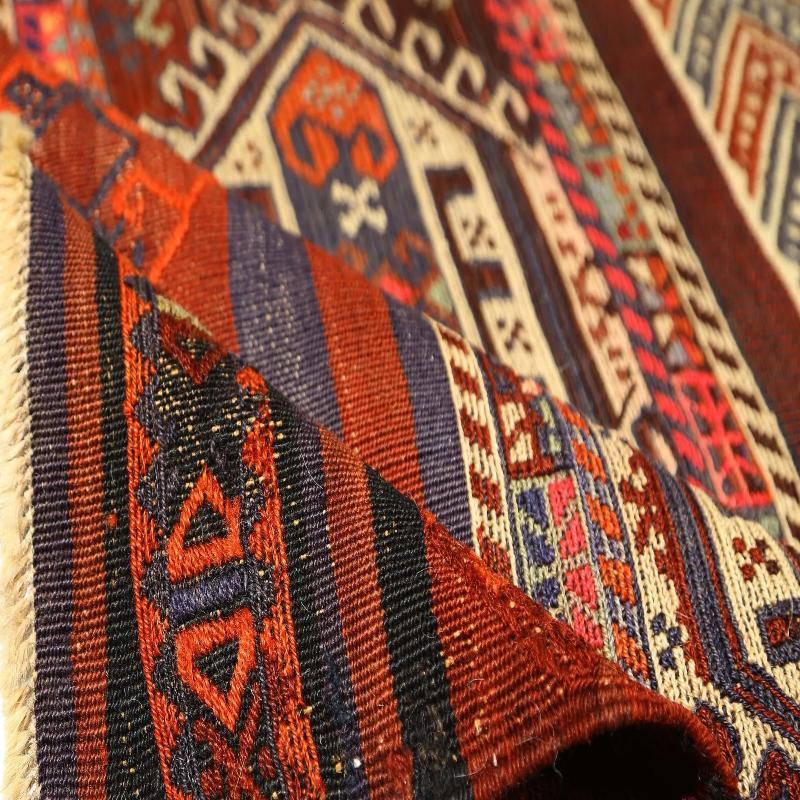 Turquía Alfombras Kilim - Diseño - 98644 Anudado a mano en venta