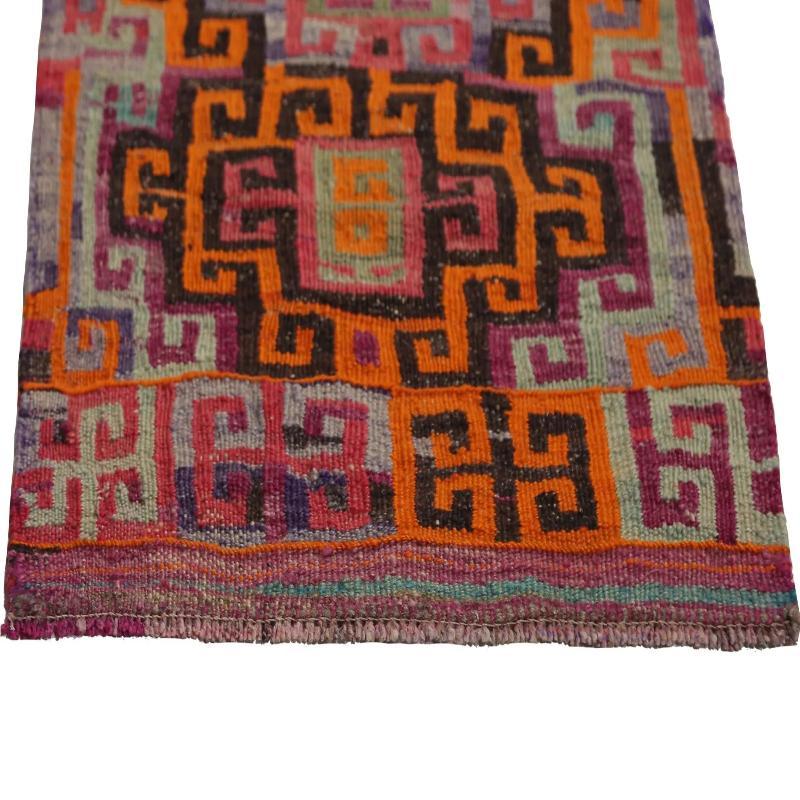 Annodato a mano Tappeti per l'area Kilim della Turchia - Design - 98649 in vendita