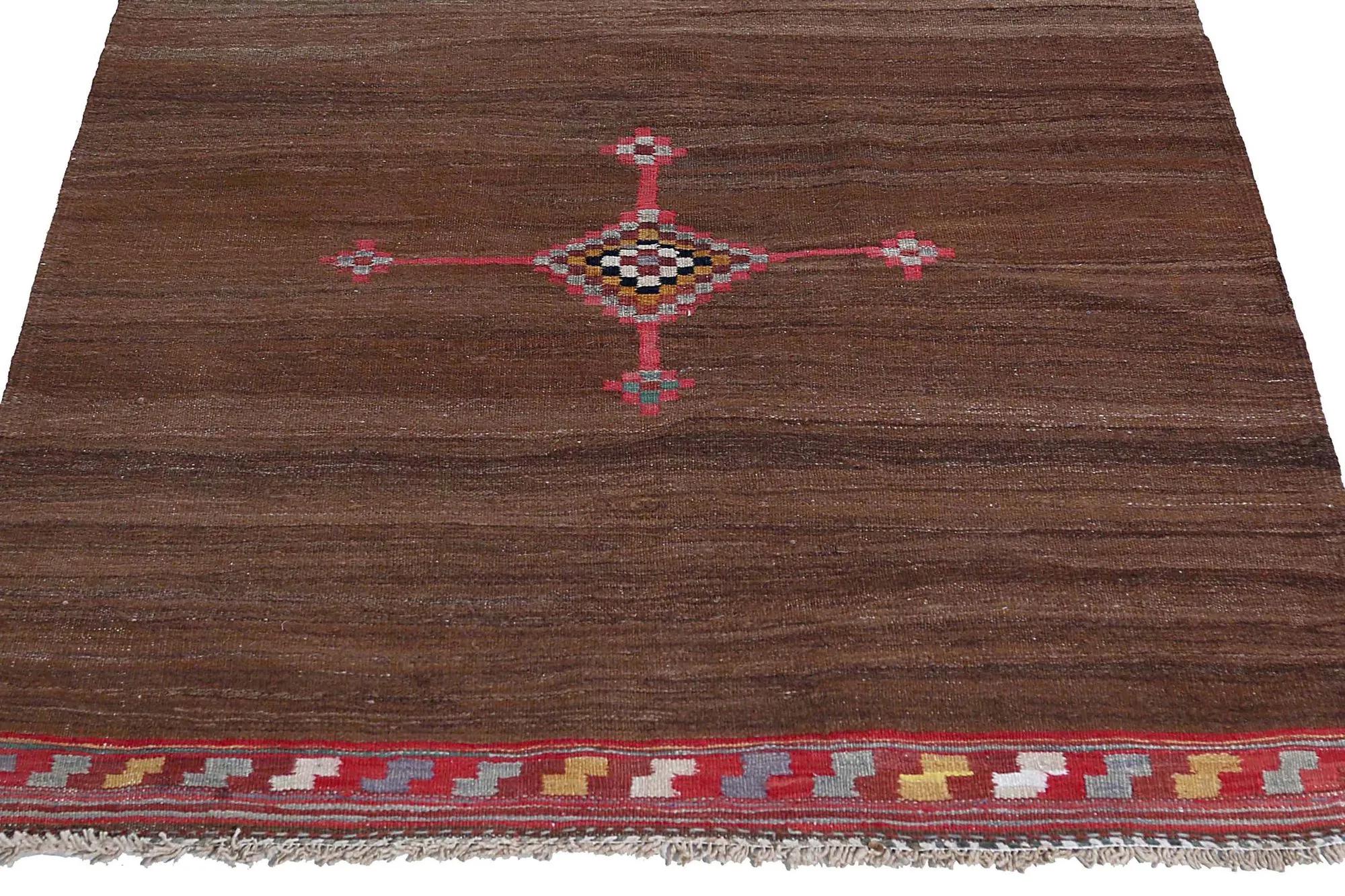 Noué à la main Tapis Kilim de Turquie - Design - 98796 en vente