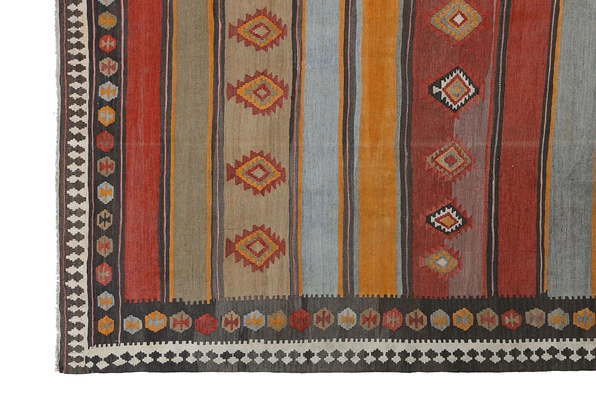 Turkey Kelim-Teppiche – Design – 98797 (Türkisch) im Angebot