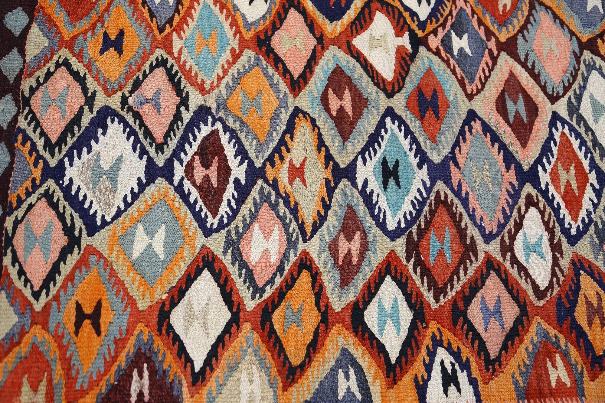Turkey Kelim-Teppiche – Design – 98798 im Zustand „Hervorragend“ im Angebot in Dallas, TX