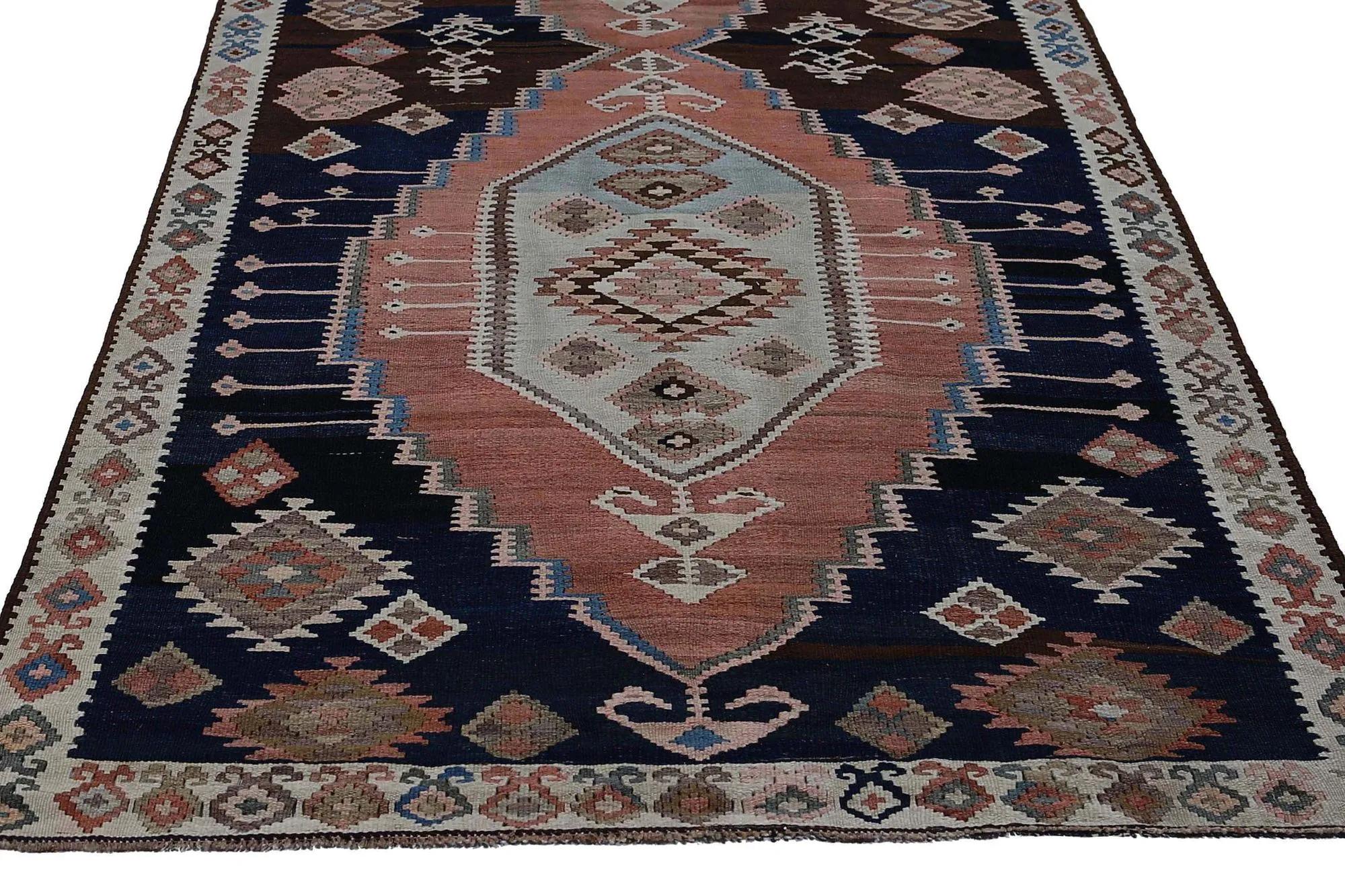 Turkey Kelim-Teppiche – Design – 98812 im Zustand „Hervorragend“ im Angebot in Dallas, TX