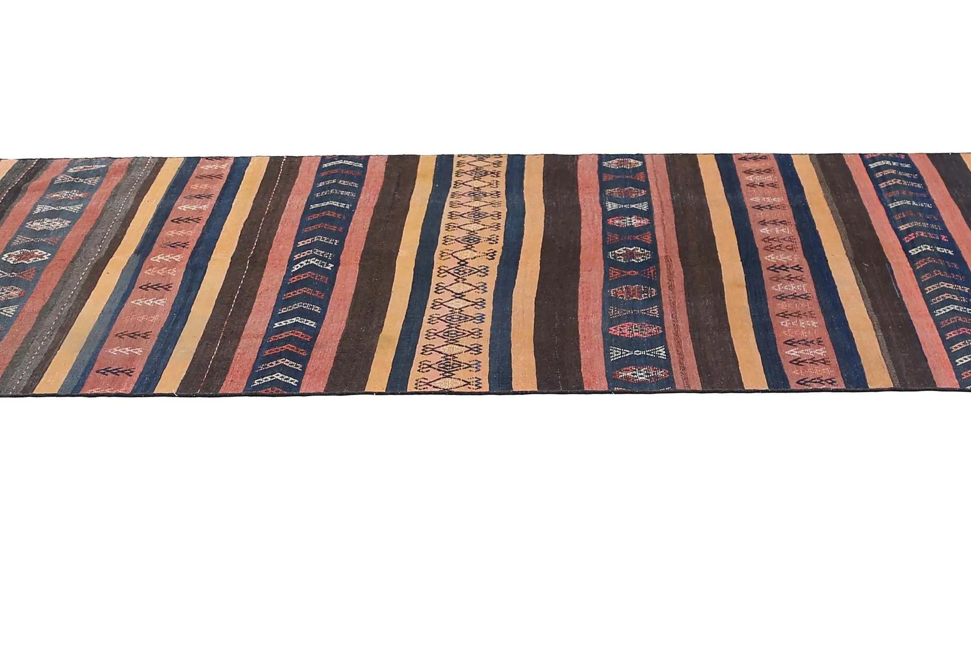Turkey Kelim-Teppiche – Design – 98813 im Zustand „Hervorragend“ im Angebot in Dallas, TX