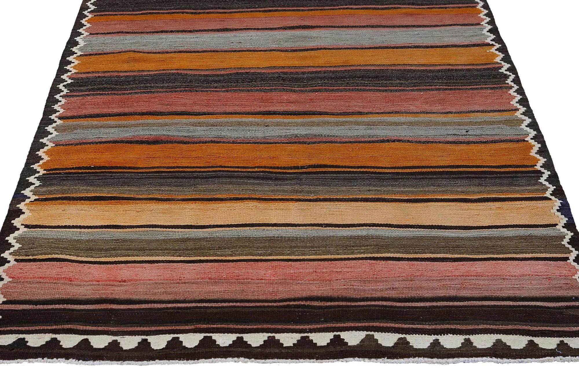 Turkey Kelim-Teppiche – Design – 98814 (Handgewebt) im Angebot