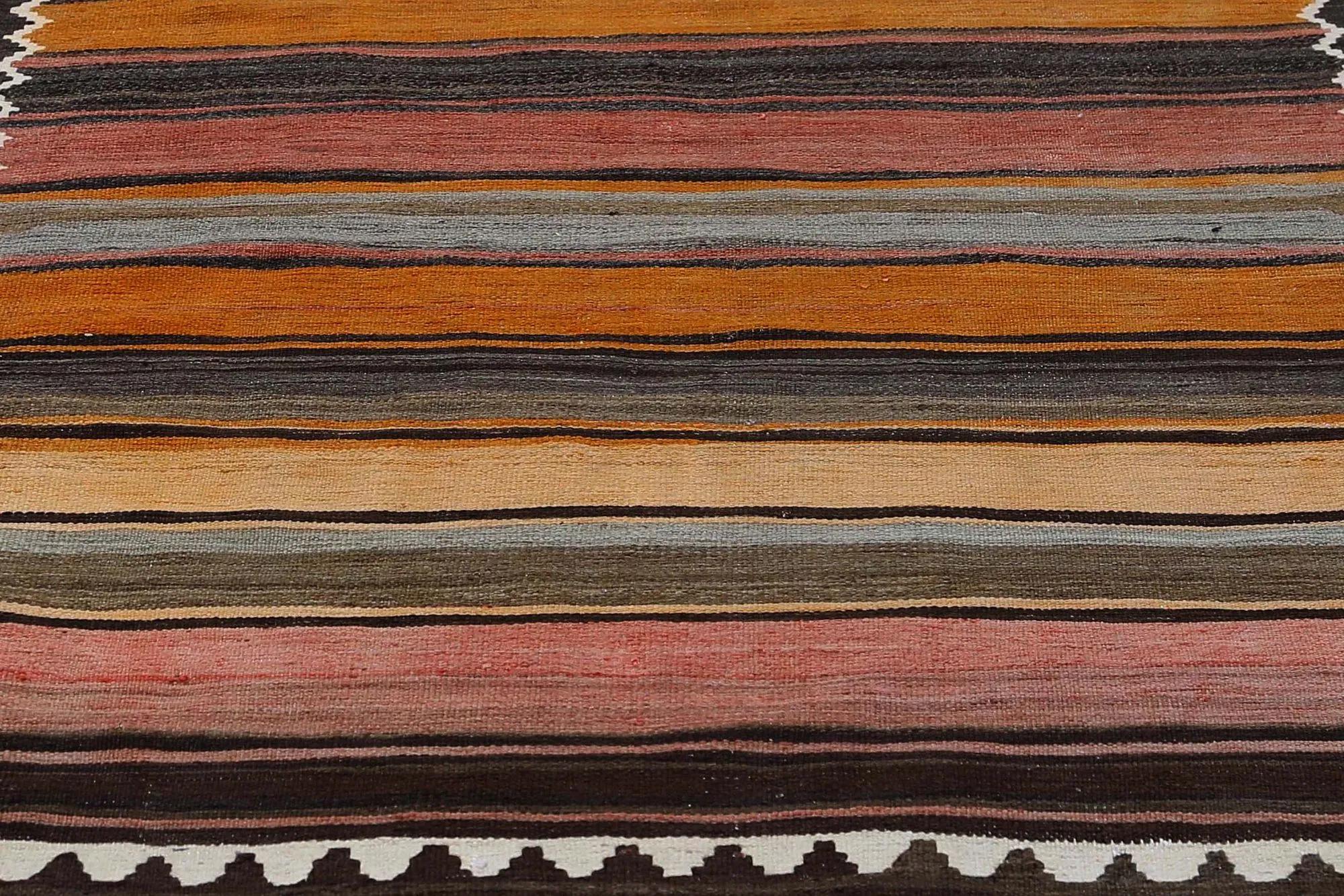Turkey Kelim-Teppiche – Design – 98814 im Zustand „Hervorragend“ im Angebot in Dallas, TX