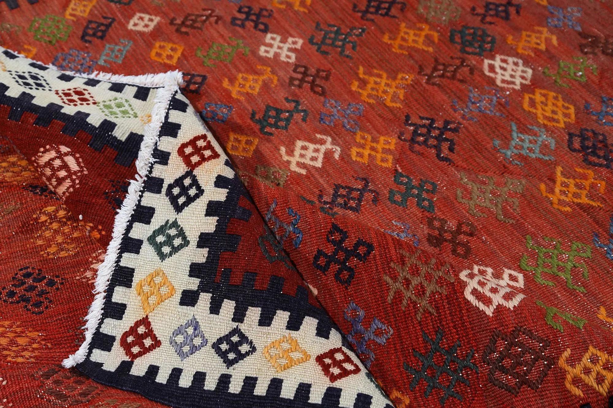 Tissé à la main Tapis Kilim de Turquie - Design - 98815 en vente