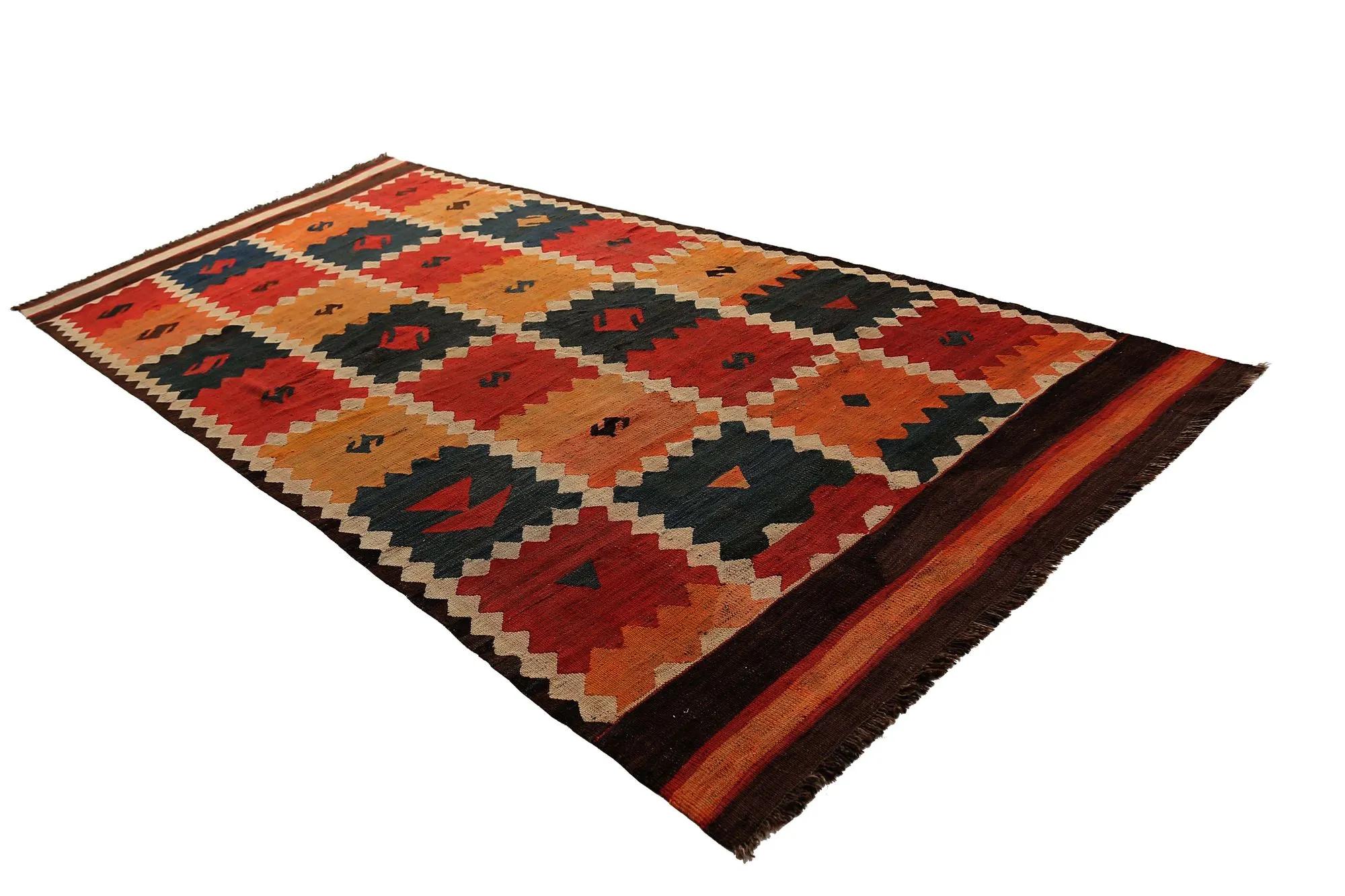 Turkey Kelim-Teppiche – Design – 98819 im Zustand „Hervorragend“ im Angebot in Dallas, TX