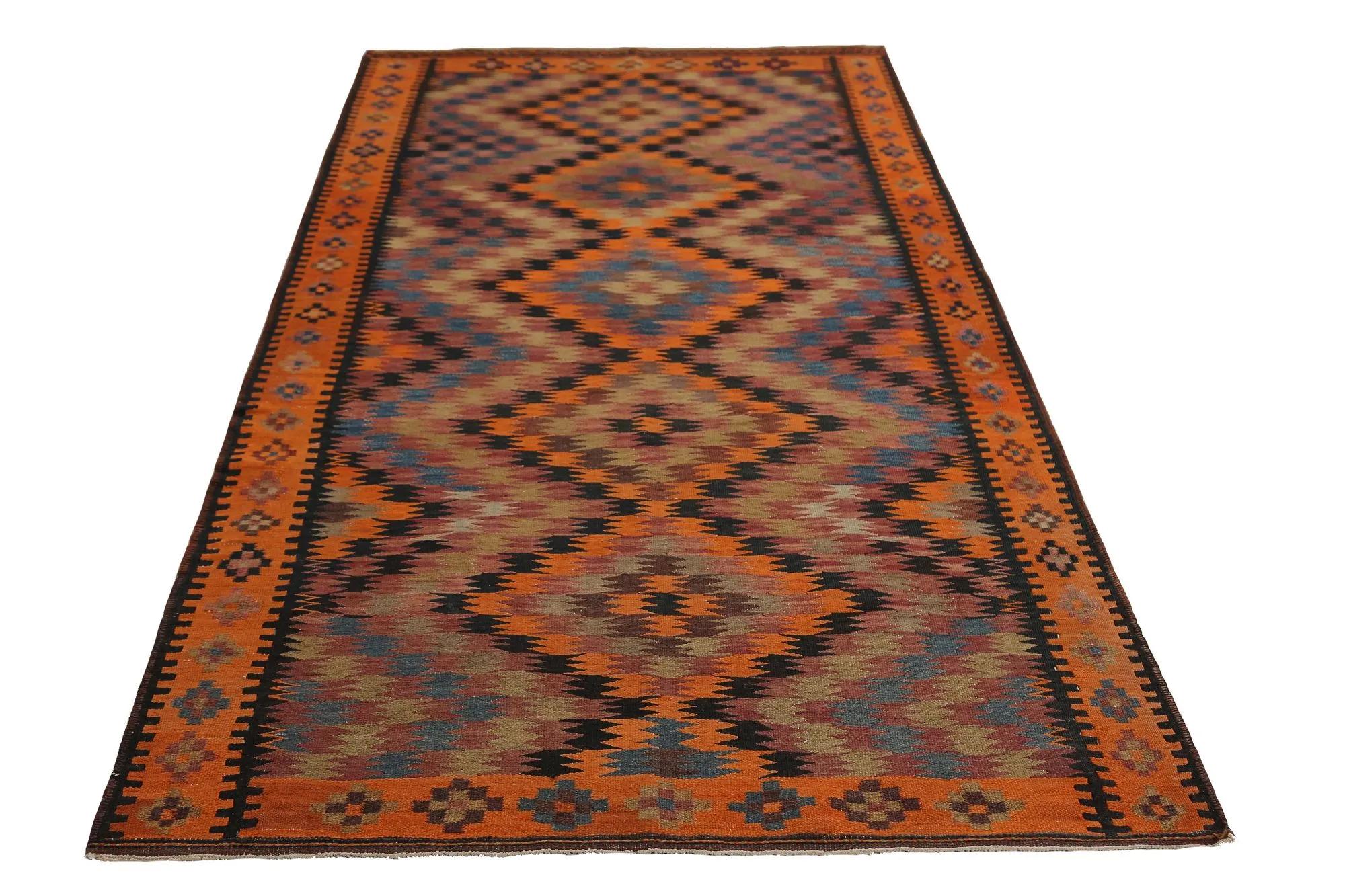 Turkey Kelim-Teppiche – Design – 98821 im Zustand „Hervorragend“ im Angebot in Dallas, TX