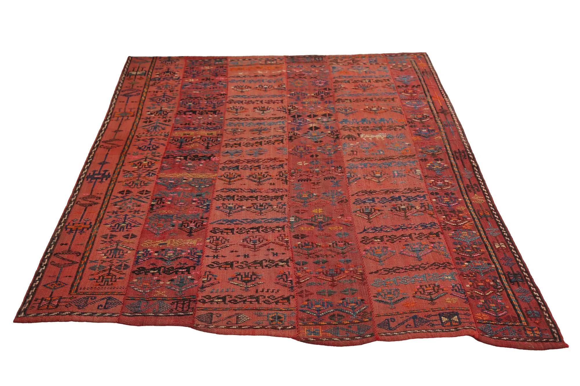 Turc Tapis Kilim de Turquie - Design - 98825 en vente