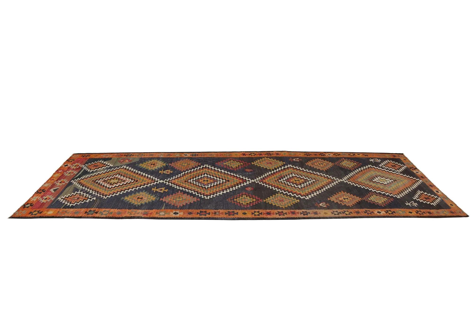 Turkey Kelim-Teppiche – Design – 98834 im Zustand „Hervorragend“ im Angebot in Dallas, TX